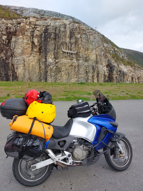 Motorrad von Roland Lange