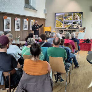 Vortrag Foto von hinten